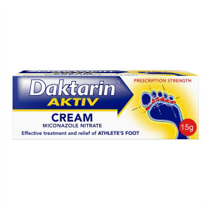 Daktarin Aktiv Cream Athlete's Foot Cream 15g