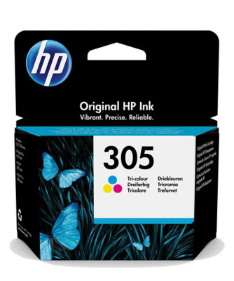 HP 305 Tri-Colour ink cartridge, UK version