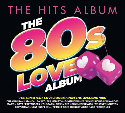 The Hits Album The 80s Love Album Music CD by Various Artists