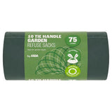 ASDA 10-pack tie handle garden refuse sacks 75L - British product