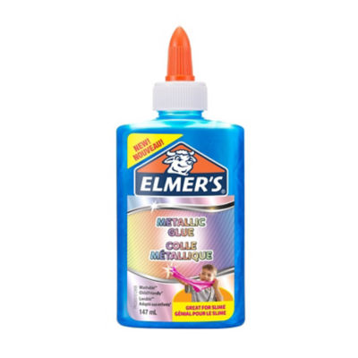 Elmers Blue Metallic Craft Glue - British product