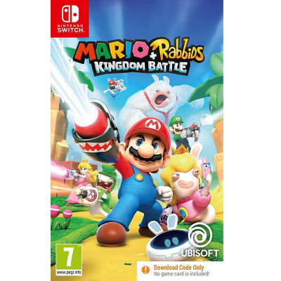 Nintendo Mario + Rabbids Kingdom Battle game, imported from the UK