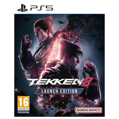 Tekken 8 PS5 game cover (British brand)