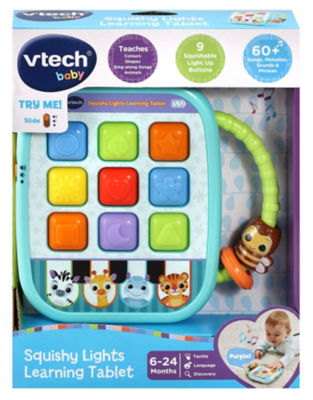 VTech Squishy Lights Learning Tablet electronic toy (British brand)