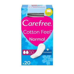 Carefree Normal Panty Liners Pack of 20 - British product