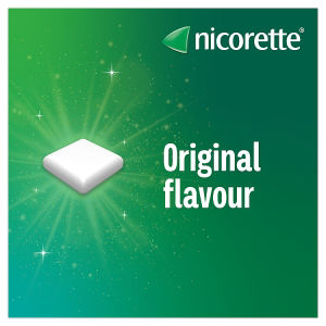 Nicorette 4mg gum original flavour 210 pieces, imported from the UK