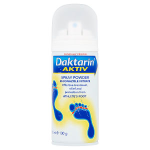 Daktarin Aktiv spray powder 100g - British product