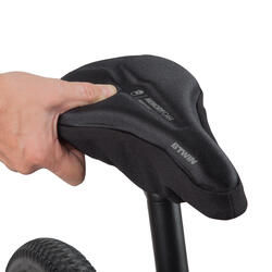 Decathlon bike saddle cover black size M - British product