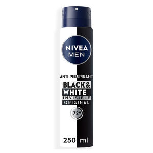 Nivea Men Black & White Original 72h Anti-Perspirant Deodorant Spray 250ml