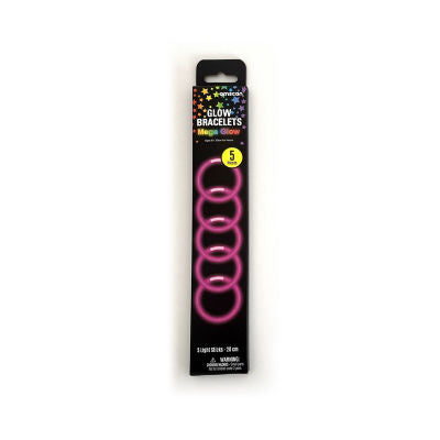 Amscan Glow Pink Green Blue Bracelet Accessory