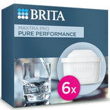 Brita MAXTRA PRO Pure Performance water filter cartridge 6 pack - British product