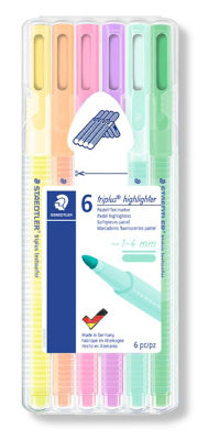 Staedtler Triplus Textsufer Pastel Highlighter 6-Pack