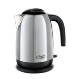 Russell Hobbs Silver Adventure electric kettle 1.7L, imported from the UK