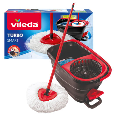 Vileda Turbo Smart Mop and Bucket Set (British brand)