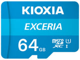 Kioxia MicroSD Card with adapter 64GB, UK version