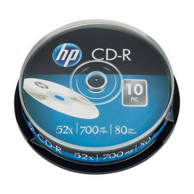 HP CD-R 10pk Recordable CDs