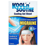 Kool'n'Soothe cooling gel sheet 4 pack, UK version