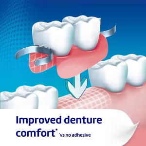 Poligrip Ultra denture fixative cream mint 40g, imported from the UK