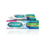 Poligrip Ultra denture fixative cream mint 40g, imported from the UK