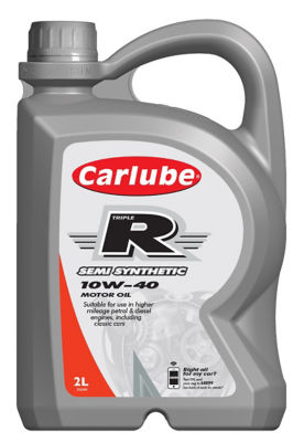 Carlube Triple R 10w40 Semi Synthetic Engine Oil 2L
