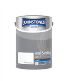 Johnstone's Matt Emulsion Brilliant White paint 5L - British product