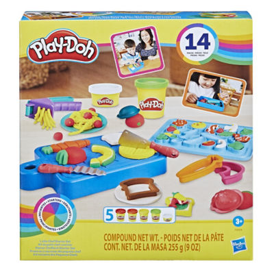 Play-Doh Kitchen Creations Little Chef Starter Set dough modelling playset, imported from the UK