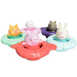 Toomies Peppa's Pool Party floating bath toy set (British brand)