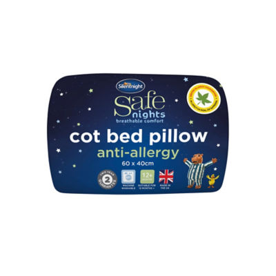 Silentnight Cotbed Pillow for young children (British brand)