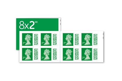 Royal Mail 8 second class stamps, imported from the UK