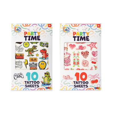 RMS temporary tattoos 10 sheet pack, imported from the UK