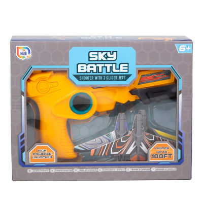 Triple Air Battle Launcher with 3 Glider Planes - Toy Plane Launcher