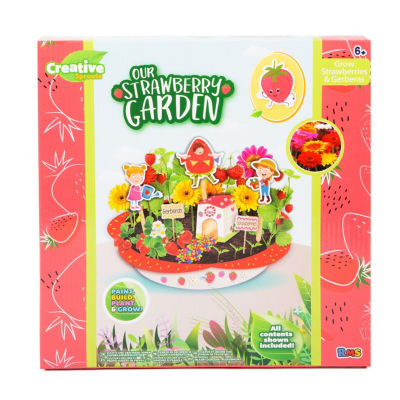 Creative Sprouts Strawberry Garden gardening kit 6.5x28.5x285.5 cm - British product
