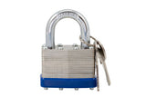 Sterling 50mm laminated padlock (British brand)