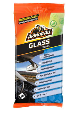 Armor All glass wipes - British product