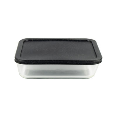 Scoville Glasslux rectangular glass casserole dish with lid 1.4L (British brand)
