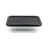 Scoville Glasslux rectangular glass casserole dish with lid 1.4L (British brand)