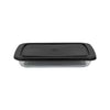 Scoville Glasslux rectangular glass dish with lid 2.2L (British brand)