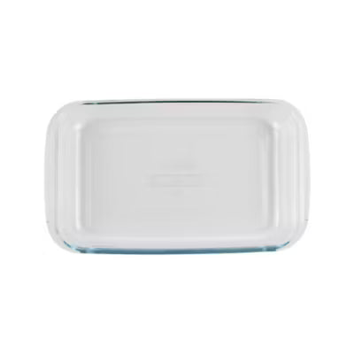 Scoville Glasslux rectangular glass dish with lid 2.2L (British brand)