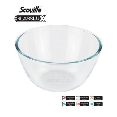 Scoville glass bowl 1L (British brand)