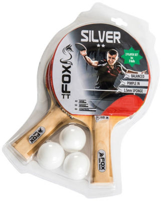 Fox Table Tennis Set With 3 Balls - Sports