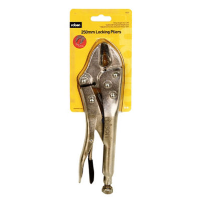 Rolson 250mm Locking Pliers Tool