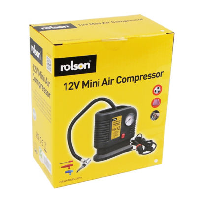 Rolson 12V Mini Air Compressor Car Air Compressor