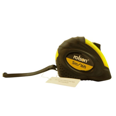 Rolson 5m Tape Measure 19mm Width Measuring Tool