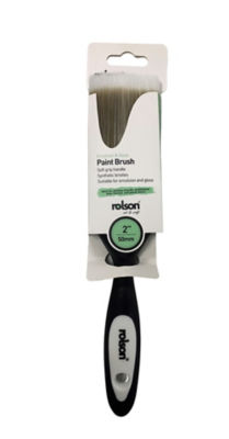 Rolson 2 Inch Paint Brush Synthetic Bristles, imported from the UK