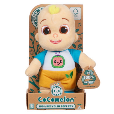 CoComelon Eco Plush JJ Melon Soft Toy 8
