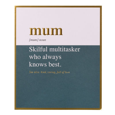 George Home Mum Birthday Card