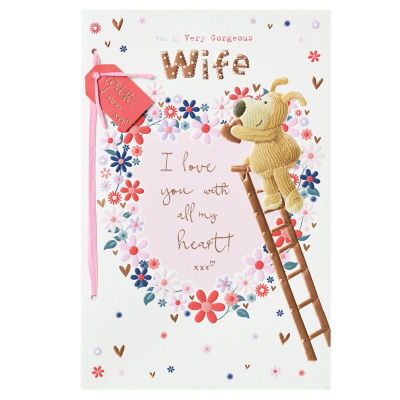 Boofle Wife Birthday Card
