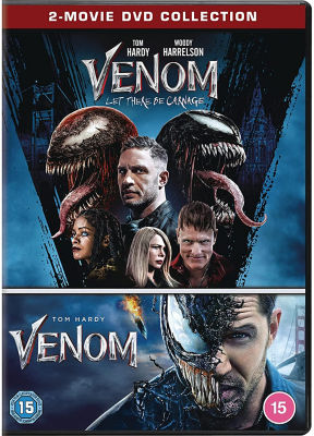 Venom Let There Be Carnage double pack DVD (British brand)