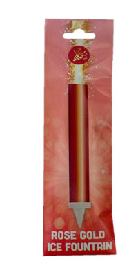 MAD Party Rose Gold Ice Fountain, imported from the UK