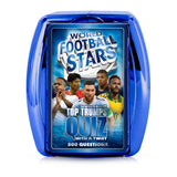 Top Trumps World Football Stars quiz game (British brand)